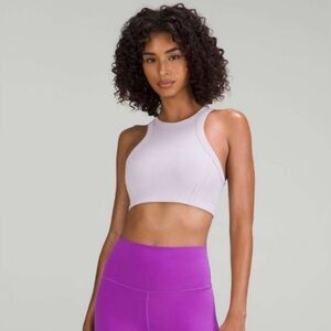 Lululemon Ribbed Nulu High Neck Yoga Bra